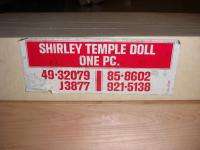 SHIRLEY TEMPLE DOLL MINT IN BOX SURPRISE BOX NO LABEL NO MARKS NEVER 