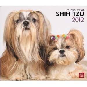  Shih Tzu, For The Love Of 2012 Deluxe Wall Calendar 