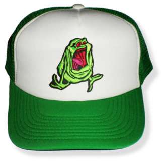 The Real Ghostbusters Slimer Embroidered Cap Truck Hat  
