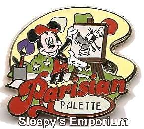 MICKEY PARISIAN PALETTE LAND OF ETERNAL KNIGHTS Disney Pin  