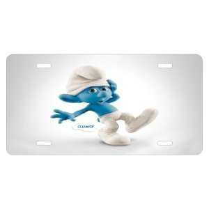 the smurfs clumsy License Plate Sign 6 x 12 New 