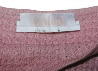 CHLOE/STELLA MCCARTNEY ERA DUSTY PINK RUFFLE TWINSET~4  