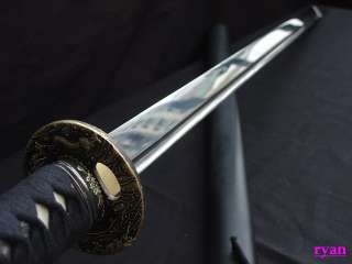   Functional Sharp Japanese Dragon HandForged Ninja Sword Can Cut Bamboo