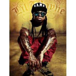 Lil Wayne   Fame Music Fabric Poster Print, 30x40