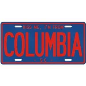   COLUMBIA  SOUTH CAROLINALICENSE PLATE SIGN USA CITY