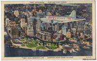 TWA SKYSLEEPER Over NYC 1937 6cent AIRMAIL Stamp Cancel  