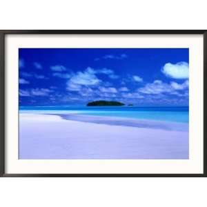  Small Island Across the Waters of Aitutaki Lagoon 