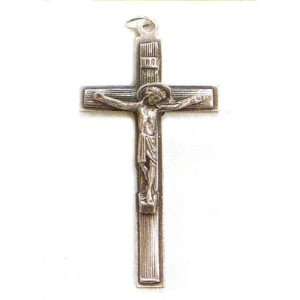 Small Crucifix   Latin Cross   Pendant   2in. Height   IMPORTED FROM 