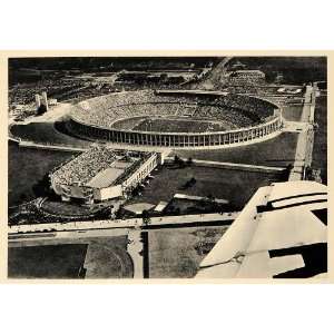   Olympic Stadium Germany   Original Photogravure