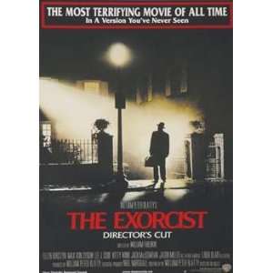   Exorcist Movie Poster (Directors Cut) Classic Horror 