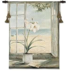  Pure Country Weavers Ocean Amaryllis Woven Wall Tapestry 
