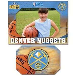  NBA Denver Nuggets Magnet   Die Cut Horizontal