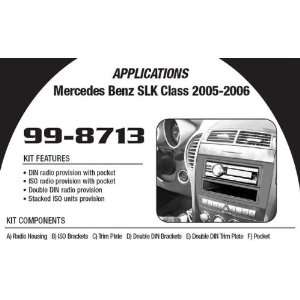  Brand New 99 8713 2005 2006 Merceds Slk 230/320 In dash 