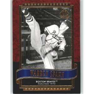  2003 Sp Legendary Cuts #127 Warren Spahn   Boston Braves 