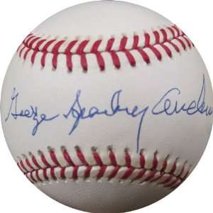 Sparky Anderson Autographed Baseball   Goerge  Sports 