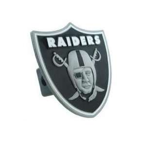   Large Logo Only NFL Hitch Cover  Oakland Raiders