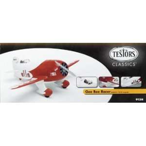    Testors   1/48 Gee Bee Racer (Plastic Model Airplane) Toys & Games