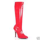 in HIGH HEEL BOOTS,Red ,13,NEW,crossdr​esser,sissy