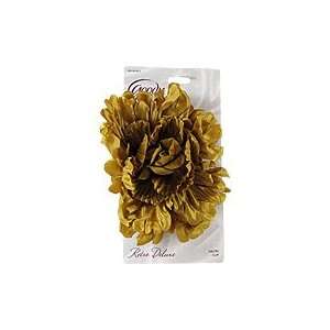  Gold Flower Salon Clip   1 pc,(Goody Trend) Health 