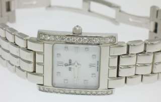 CONCORD LaTour 14k White Gold Diamond Mother of Pearl Ladies Watch 66 