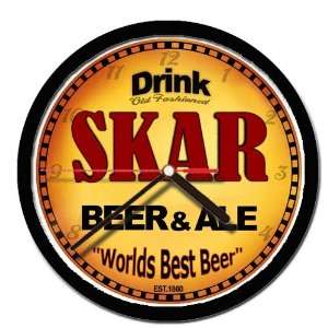  SKAR beer and ale cerveza wall clock 