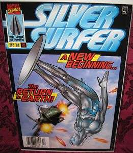 SILVER SURFER #123 MARVEL COMIC (1987 2nd series) FN  