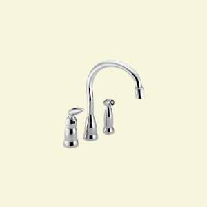  Delta 186WF Single Handle Kitchen Faucet w/Spray