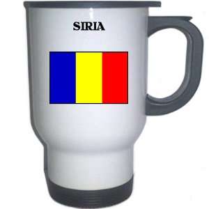  Romania   SIRIA White Stainless Steel Mug Everything 