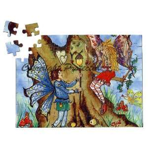  Suzanne Melody Together Again Faeries Magnetic Puzzle 5 x 