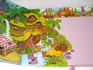 Vintage Disney Magic Kingdom Colorforms Super Deluxe Play Set 