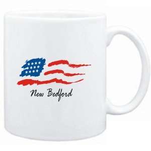  Mug White  New Bedford   US Flag  Usa Cities Sports 