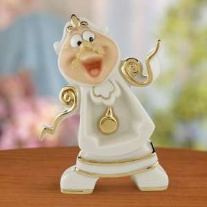   Beauty and the Beast Cogsworth Right on Time Figurine 