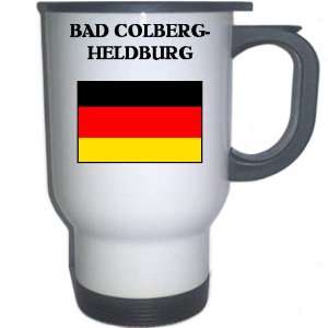  Germany   BAD COLBERG HELDBURG White Stainless Steel Mug 
