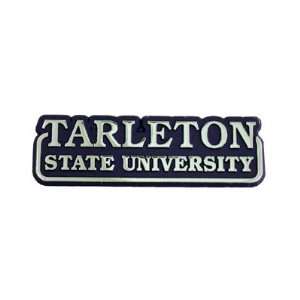  Tarleton State Texans Nameplate Zinc W/Purple Sports 
