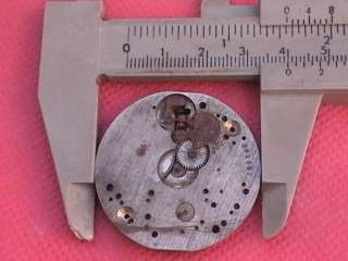 POCKET WATCH VINTAGE MOVEMENT LANCO FOR REPAIR   PARTS  