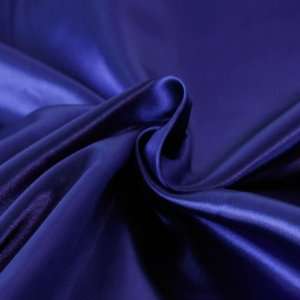   Satin Fabric 60 inch 10 Yards, Navy Blue
