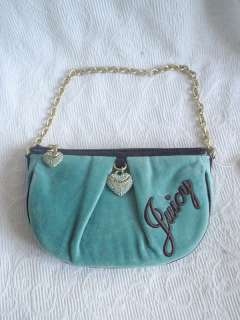 Juicy Couture AUTHENTIC Blue Brown Cloud Nine Bag NEW  
