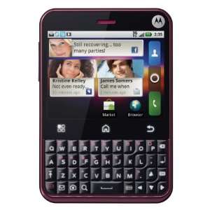 Motorola Charm Android T Moblie Cabernet Cell Phone 610214624000 