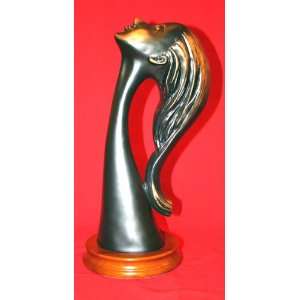Inebriation Modern Contemporary Designed Bronze Finish Figurine by U 