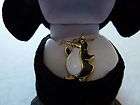 Necklace & Pendant  Penguin  matching velour hinged box 18K gold 