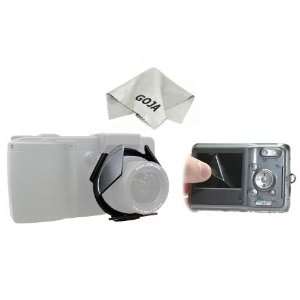  Auto Lens Cap for SIGMA DP1 DP1s DP2 (Black) + 2.5 LCD 