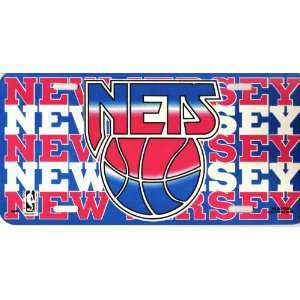 NEW JERSEY NETS NBA LICENSE PLATE