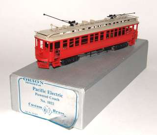 Custom Brass Pacific Electric Powered Coach No. 1032  