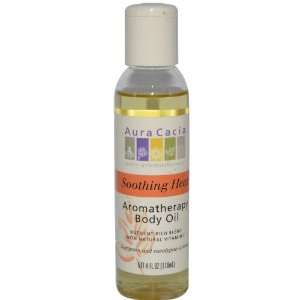  Aura Cacia Soothing Heat, Aromatherapy Body Oil, 8 Ounce 