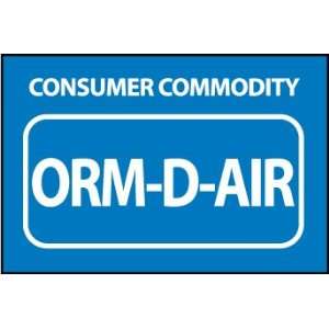  LABELS CONSUMER COMMODITY ORM D AIR