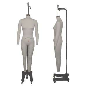   Dress Form Size 8 with Two Removable Arm Mannequins