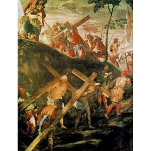  Acrylic Fridge Magnet Tintoretto The Ascent to Calvary 