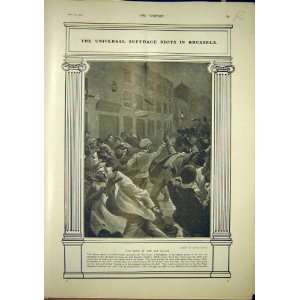   Riots Brussels Rue Haute Boer Prisoners Sialkot 1902