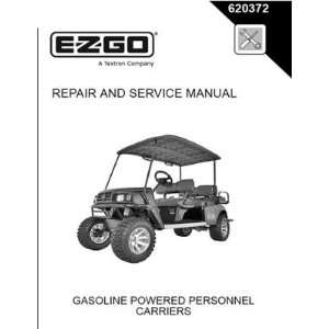   Service Manual for Gas ST Shuttle Utility Vehicle Patio, Lawn