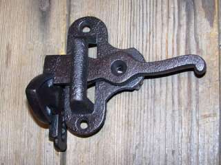 Thumb Latch garden gate drop catch old antique reversible cast iron 